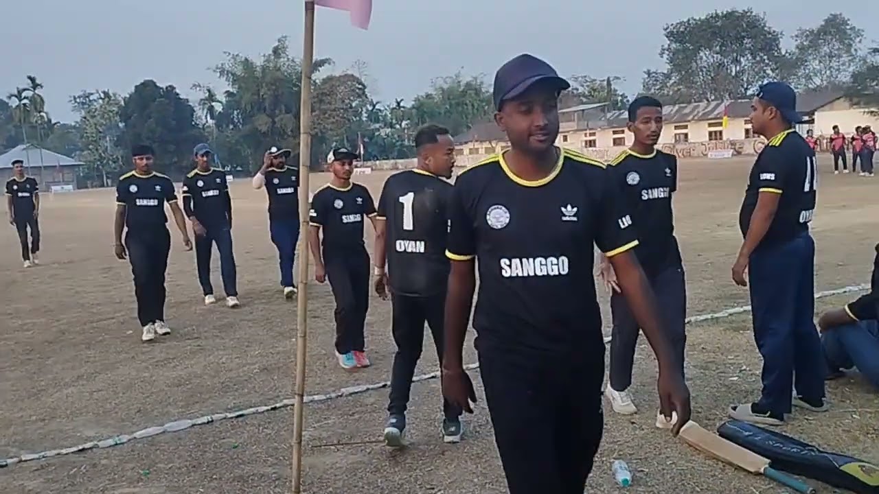 1st super over history of T20 Oyan Ali Ligang Cricket2026/Sangoo Oyan vs Sunrise  / Sangoo Oyan won