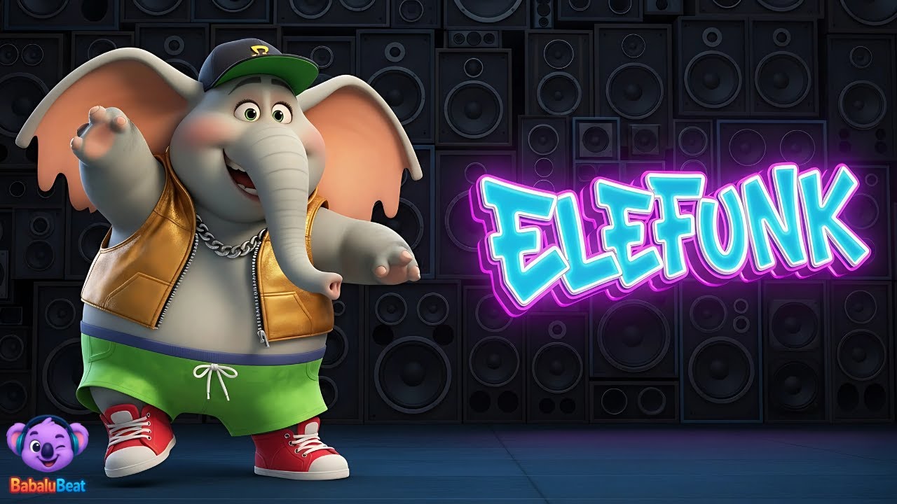 Elefunk, O Elefantinho Do Funk - Musica Infantil Para Dançar
