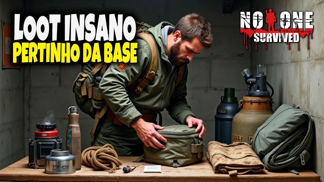 ACHEI O MELHOR LOOT DO JOGO! 😱 | NO ONE SURVIVED MAPA 3