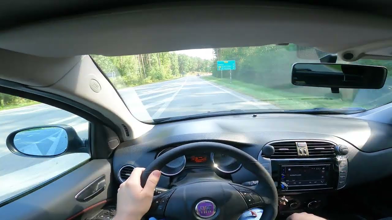 Fiat Bravo 2 Sport [1.4 T-Jet 150 HP] POV Test Drive / Sound Fake Akrapovič  4K #3