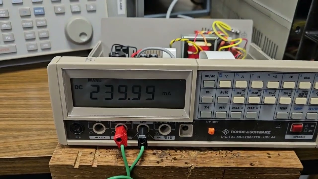 Rohde&Schwarz UDL44 - Abgleich mit Fluke5700A - Teil2