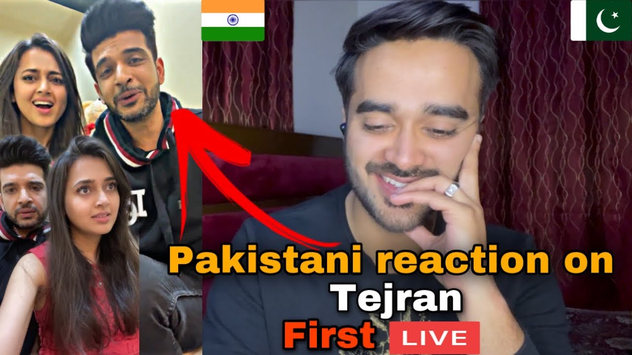 Pakistani reaction on TejRan First Live on Valentines Day - Tejasswi Prakash and Karan Kundra Live.