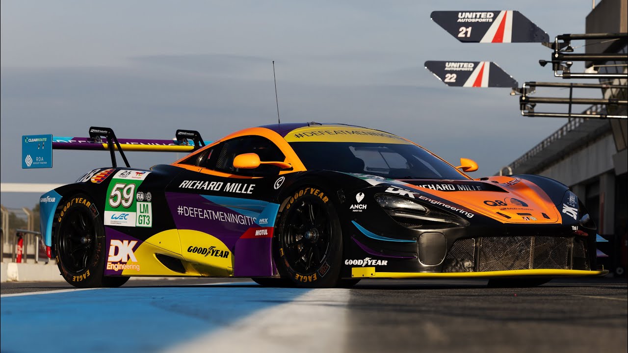 LMU (v.1.2.2.0). Смотрим среднемоторки. Spa. Mclaren 720S LMGT3 Evo (онборд)