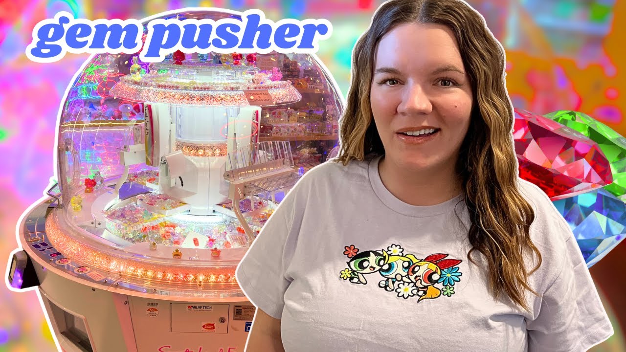 Can I Win the JACKPOT Prize from this Gem Pusher?