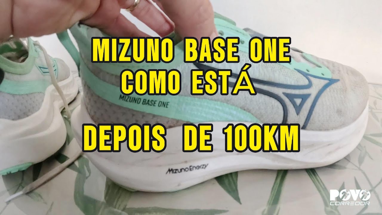 MIZUNO BASE ONDE DEPOIS DE 100KM