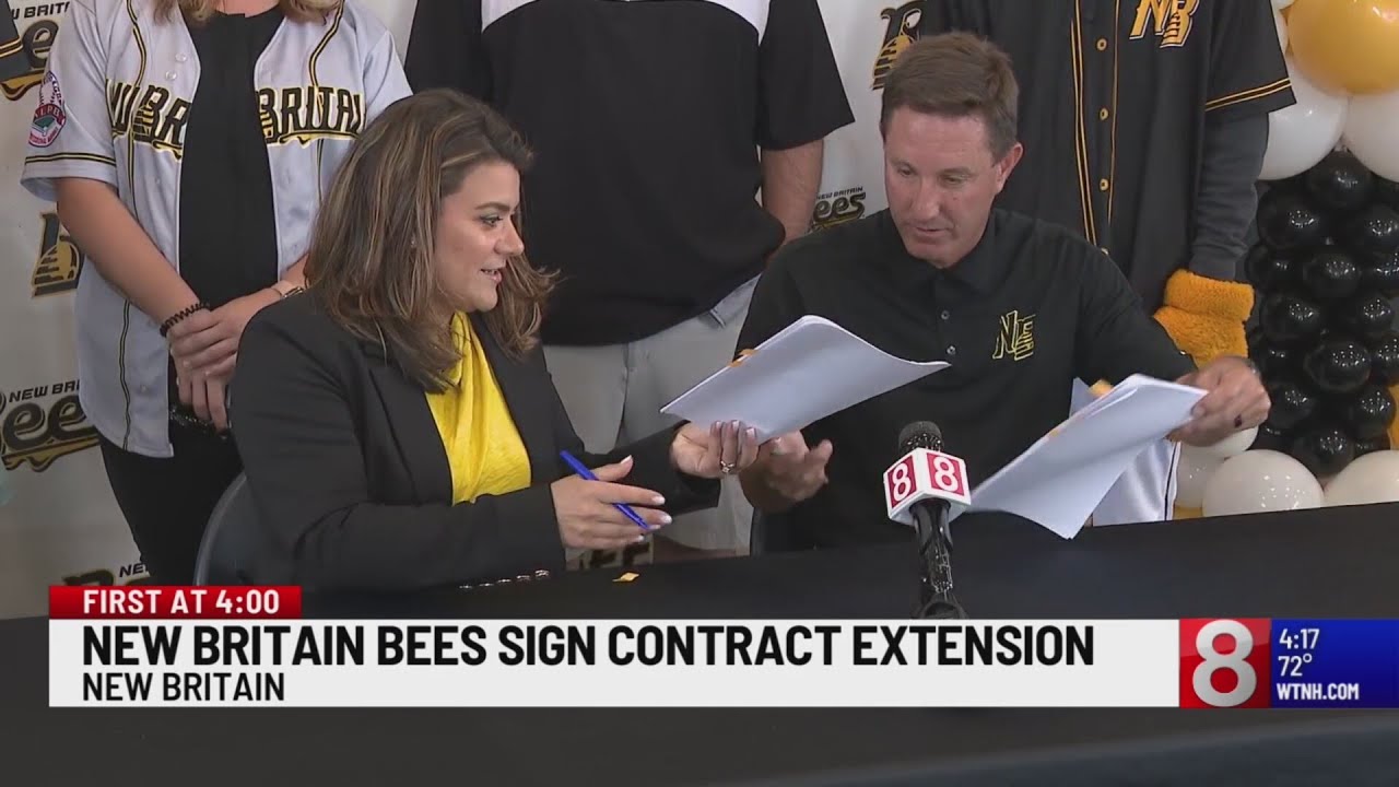 New Britain Bees baseball team extend lease for 5 years