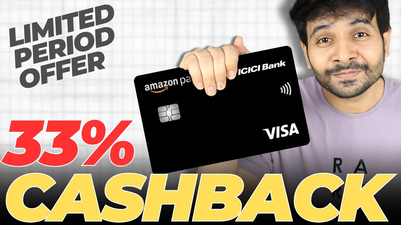 GOOD NEWS: Amazon Pay ICICI Credit Card 33% Cashback Offer