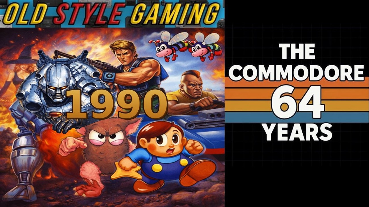The Commodore 64 Years &ndash; 1990 | Best C64 Games