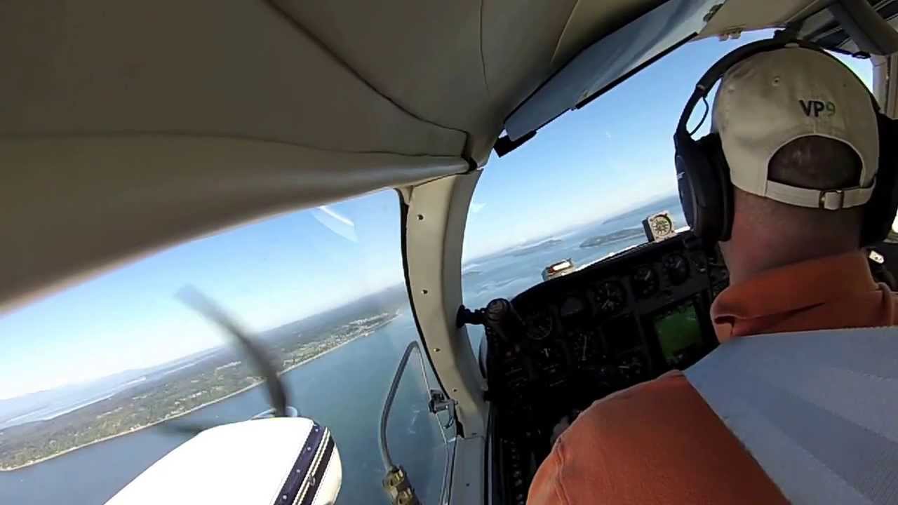 First Family Trip to Friday Harbor in the Cessna 310Q