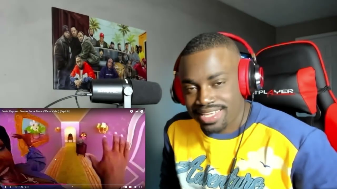 25 Yr Old Reacts To Busta Rhymes - Gimme Some More (Official Video) [Explicit]