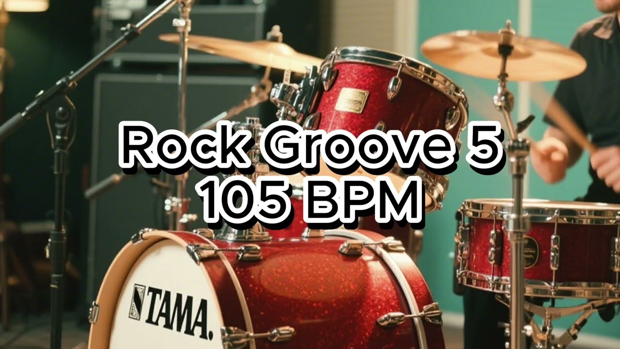 Rock Groove 5 - 105 BPM