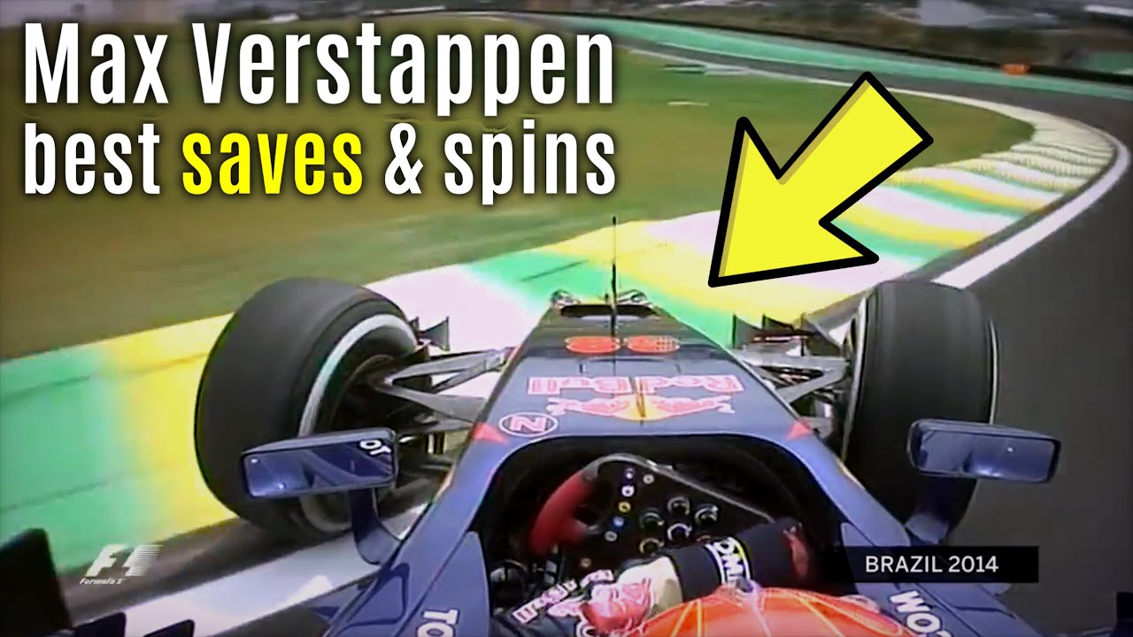 Max Verstappen best saves & spins