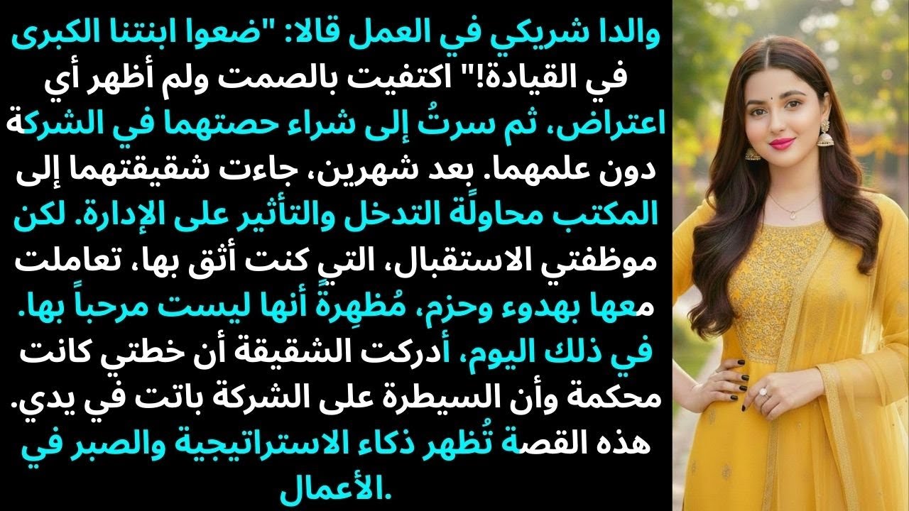 قال والداي لشريك عملي: 