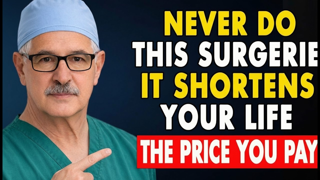 Seniors, 3 WORST Surgeries You Should Never Get — and 3 You Absolutely Must Have | Senior Health