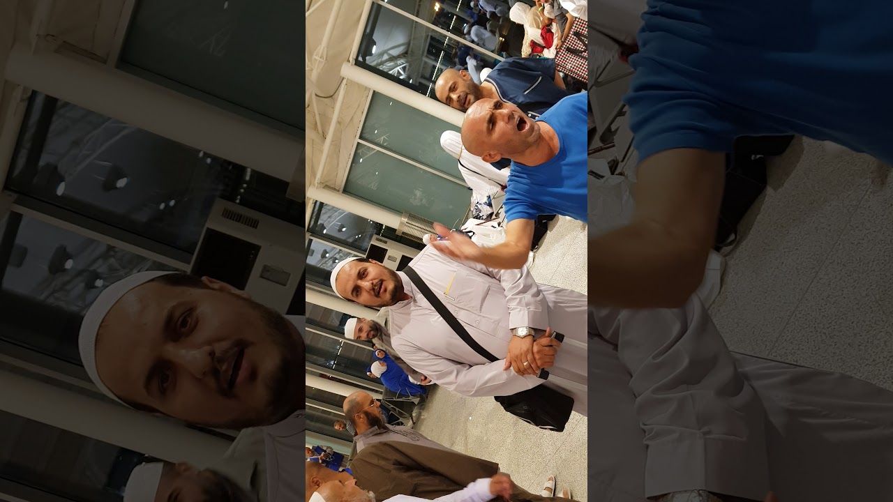 المداح الحاج عبد الله الزعبي أبو صالح متجهين إلى طيبة رسول الله صلى الله عليه وسلم