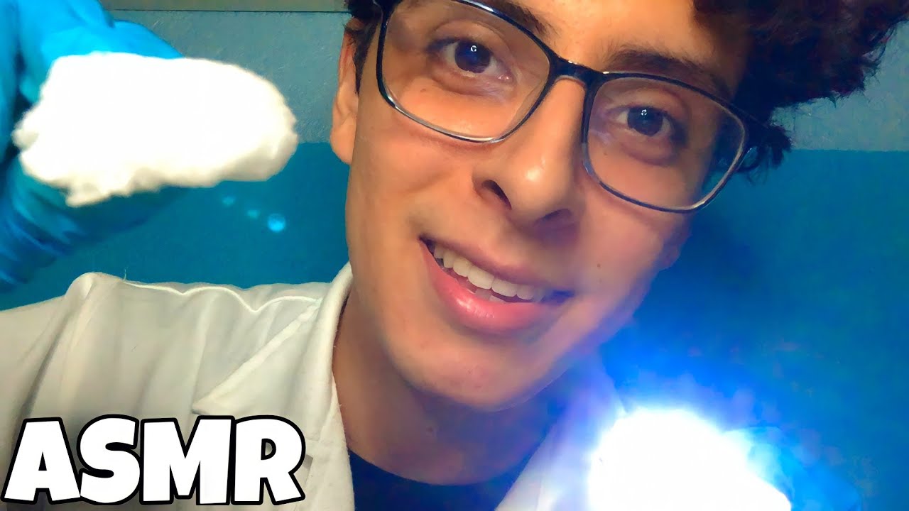ASMR EXAMEN COMPLETO DE LOS NERVIOS CRANEALES | ROLEPLAY ESPAÑOL