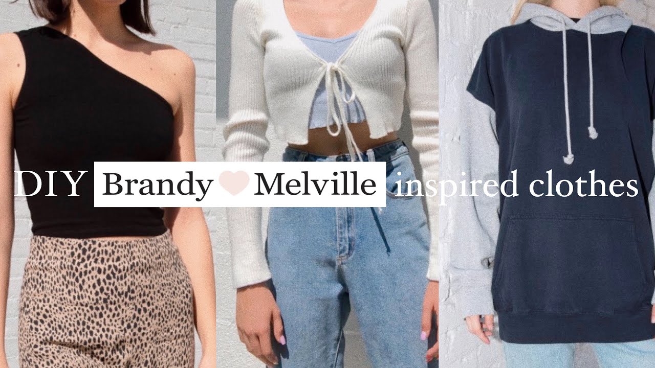 DIY Brandy Melville inspired clothes!!