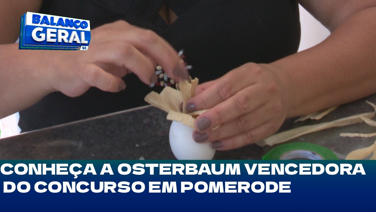 1500 casquinhas: conhe&ccedil;a a Osterbaum vencedora do concurso em Pomerode