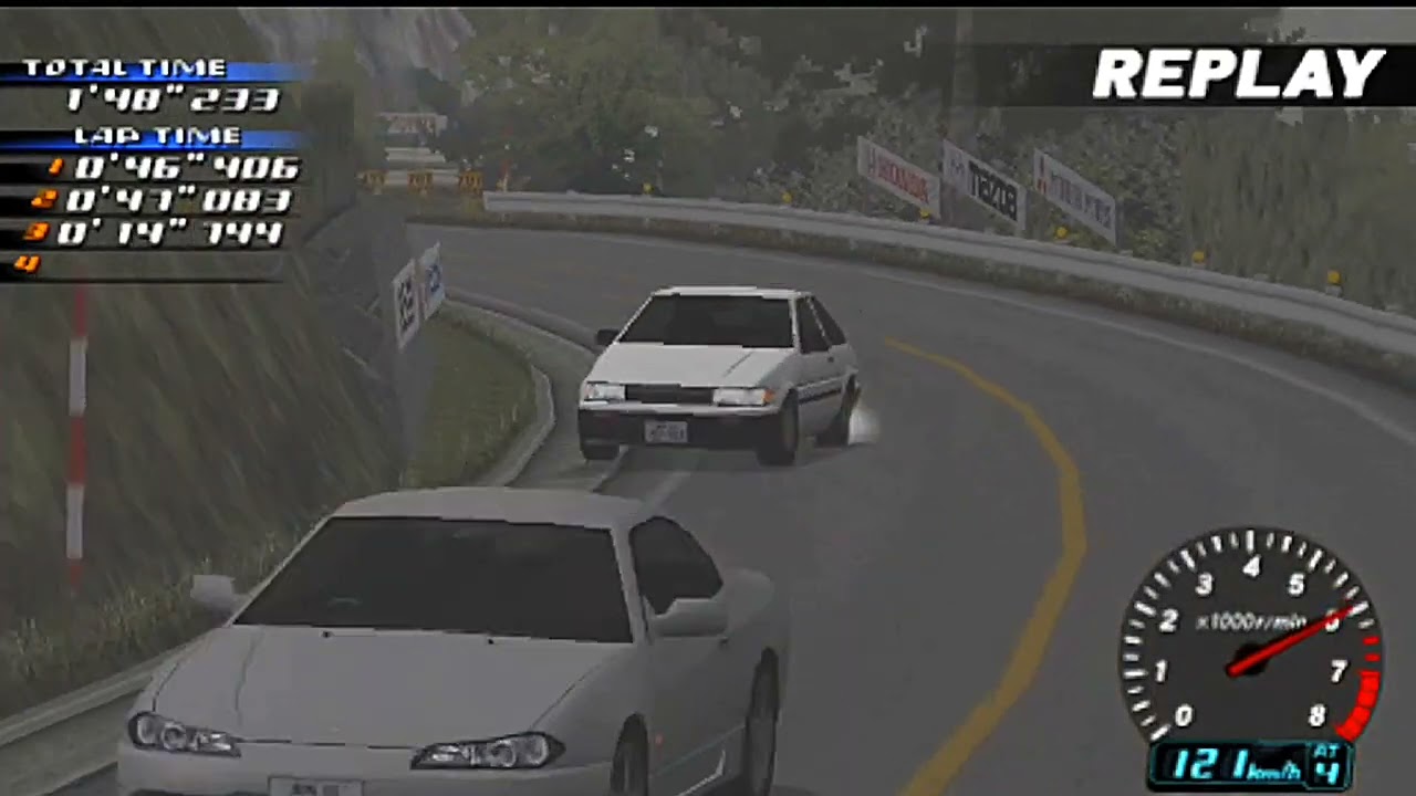 LEVIN SR 85 vs SILVIA spec R (S15)  RAIN ARC