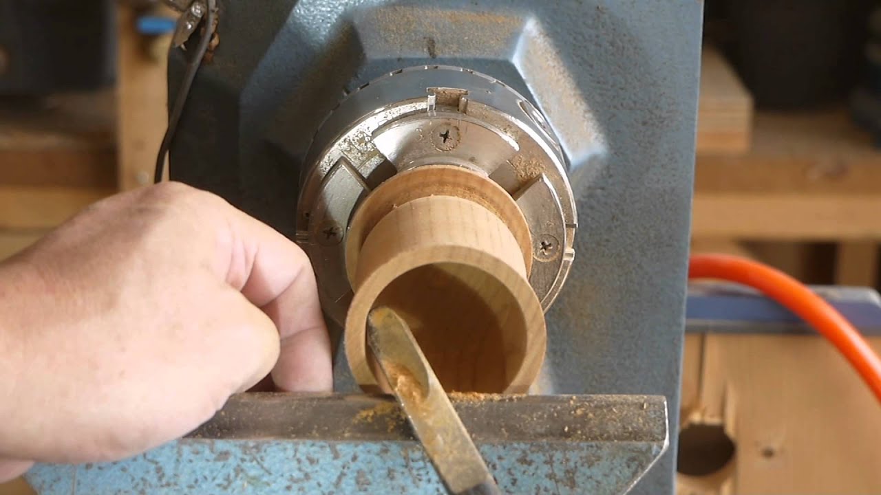 ぐい飲みの挽き方（木工旋盤PartⅡ）