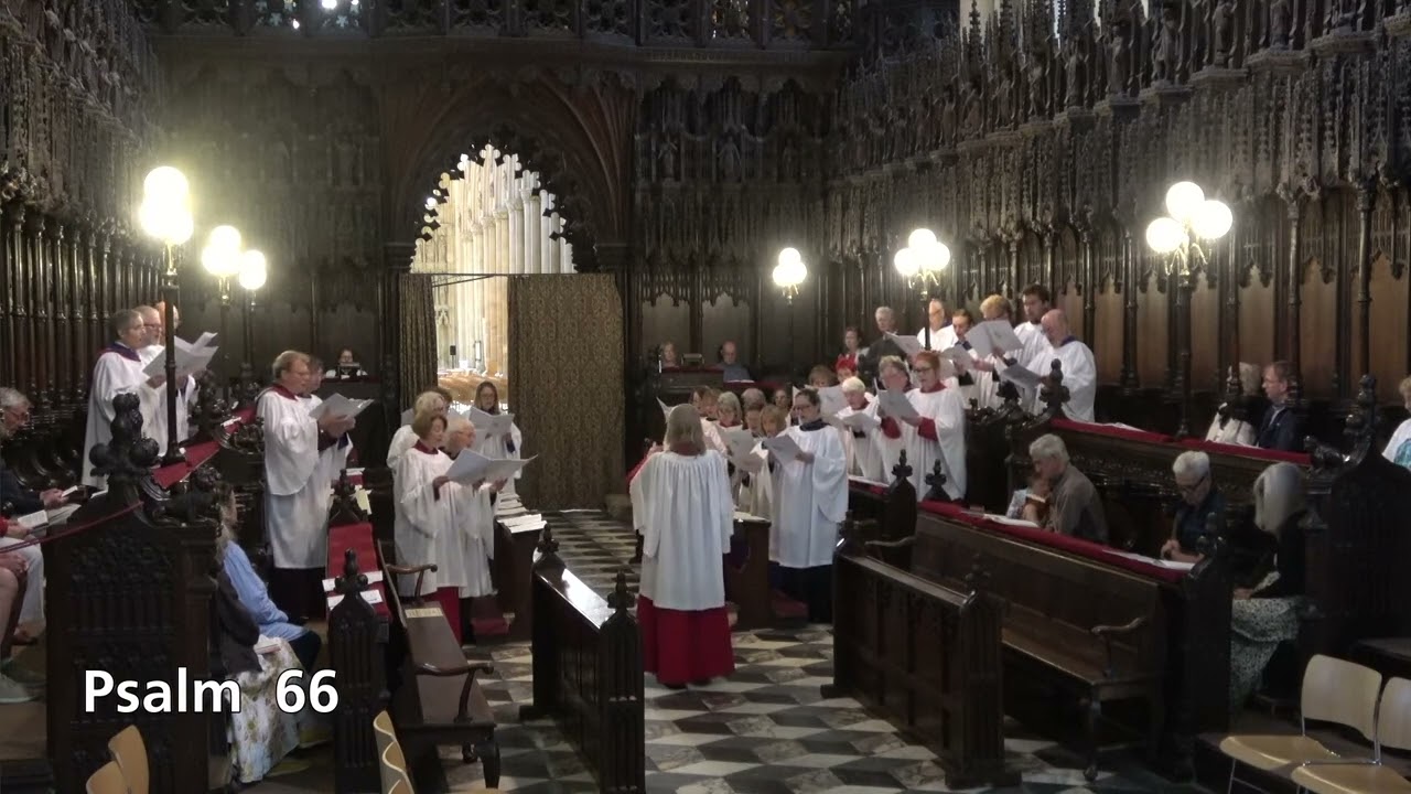 Choral Evensong from Beverley Minster with Chorus Amicorum