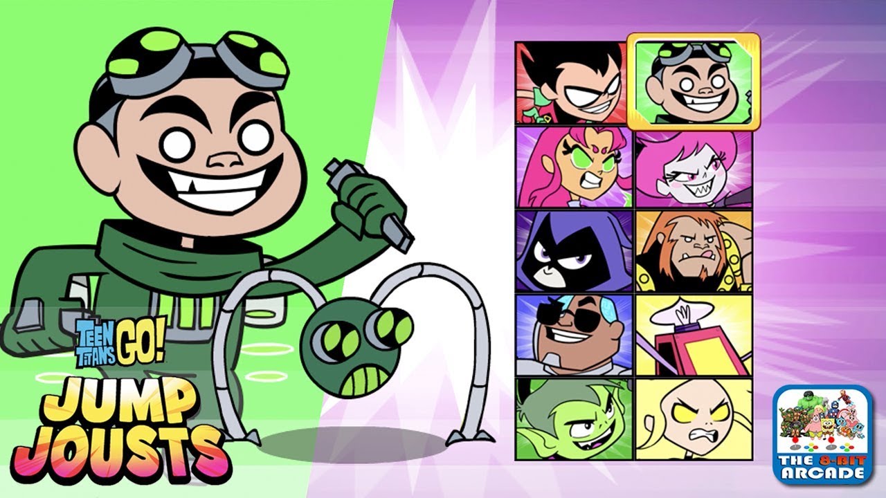 Teen Titans Go: Jump Jousts - Gizmo holds the World Record for Most Wins (Cartoon Network Games)