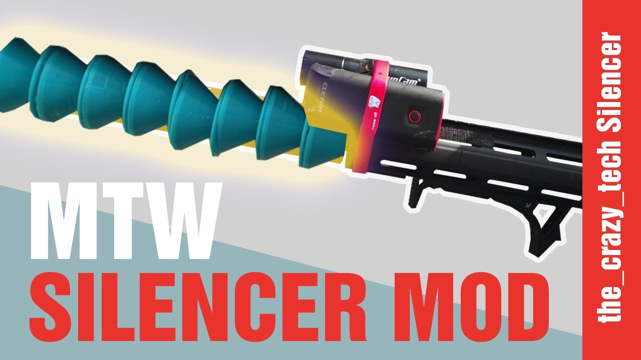 Modded Airsoft (MTW) Suppressor!