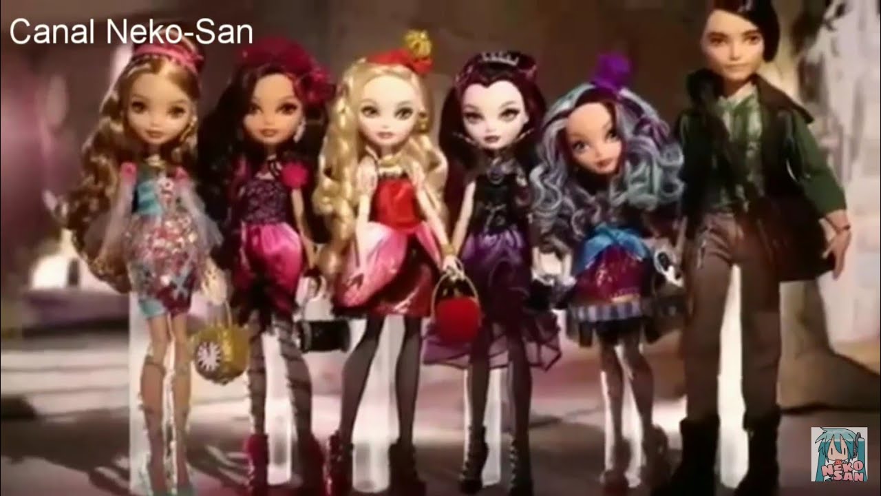 Comerciais Ever After High PT-BR (2013-2017) - Gynger Dolls