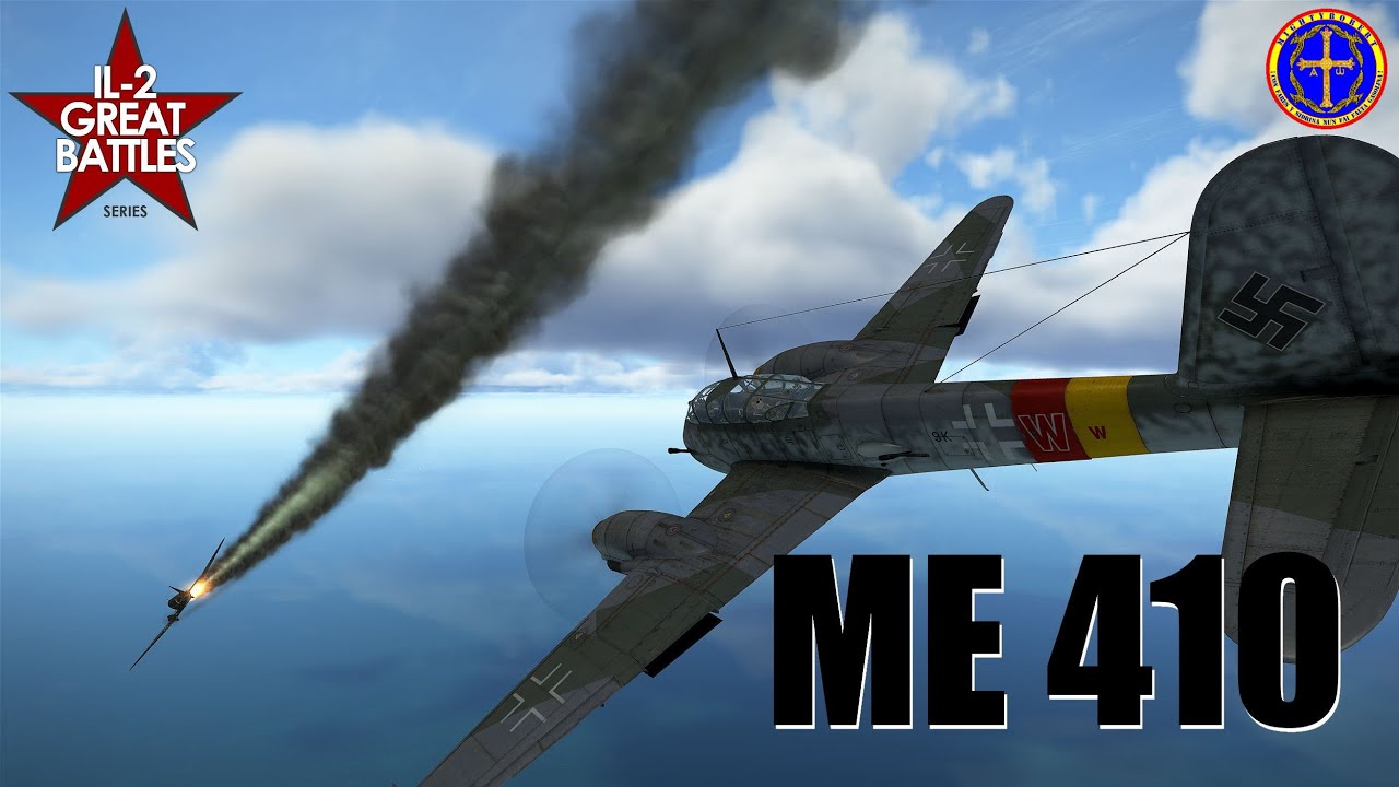 Il-2 - Me 410 (Battle of Normandy)