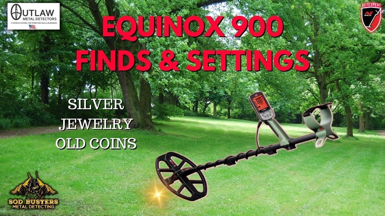 Equinox 900 Finds & Settings: серебряные украшения и старинные монеты