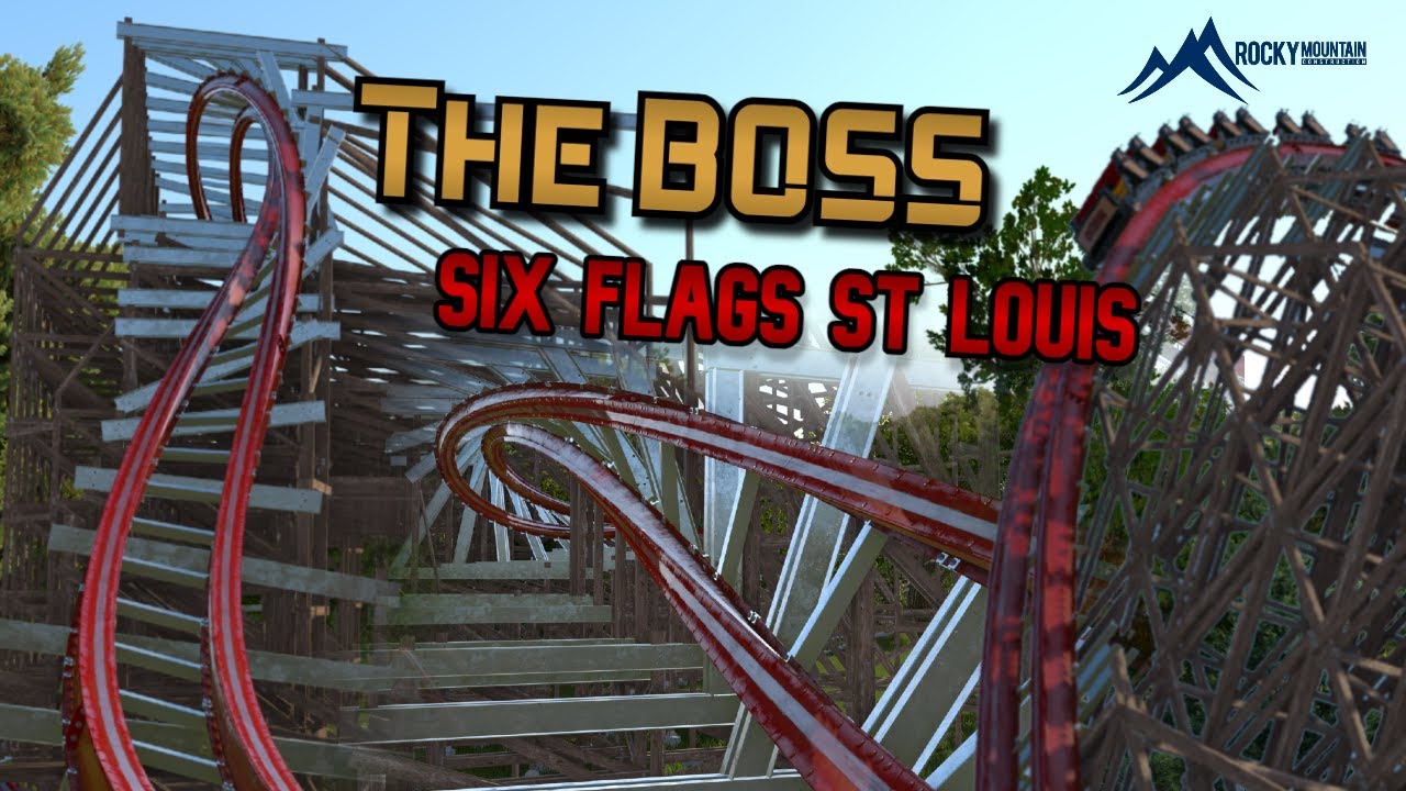 RMC Boss | Six Flags St. Louis Hybrid Coaster Concept | No Limits 2 Pro 4K