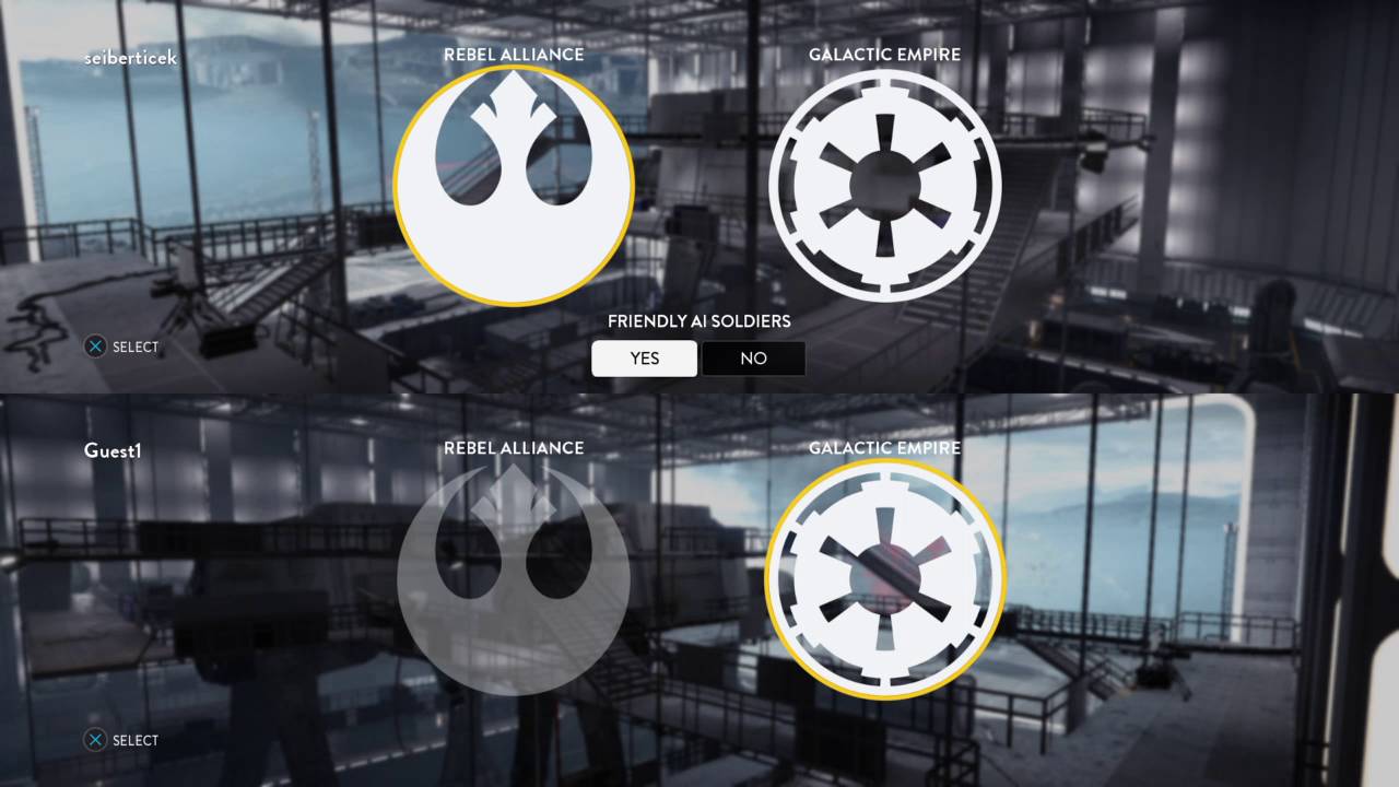 STAR WARS Battlefront [Heroes Battles Splitscreen]