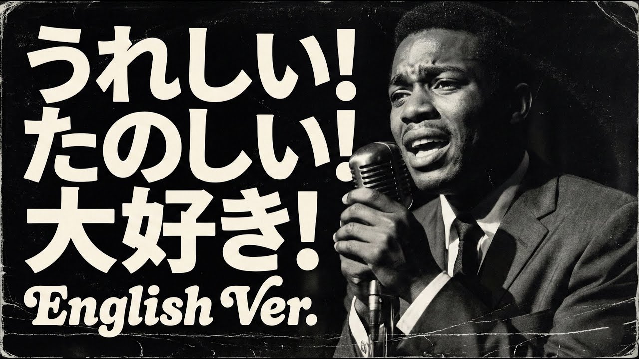 うれしい！たのしい！大好き！ (English Ver.) – DREAMS COME TRUE | Blissful Slow Jazz Ballad | Joyful Soul Vocal