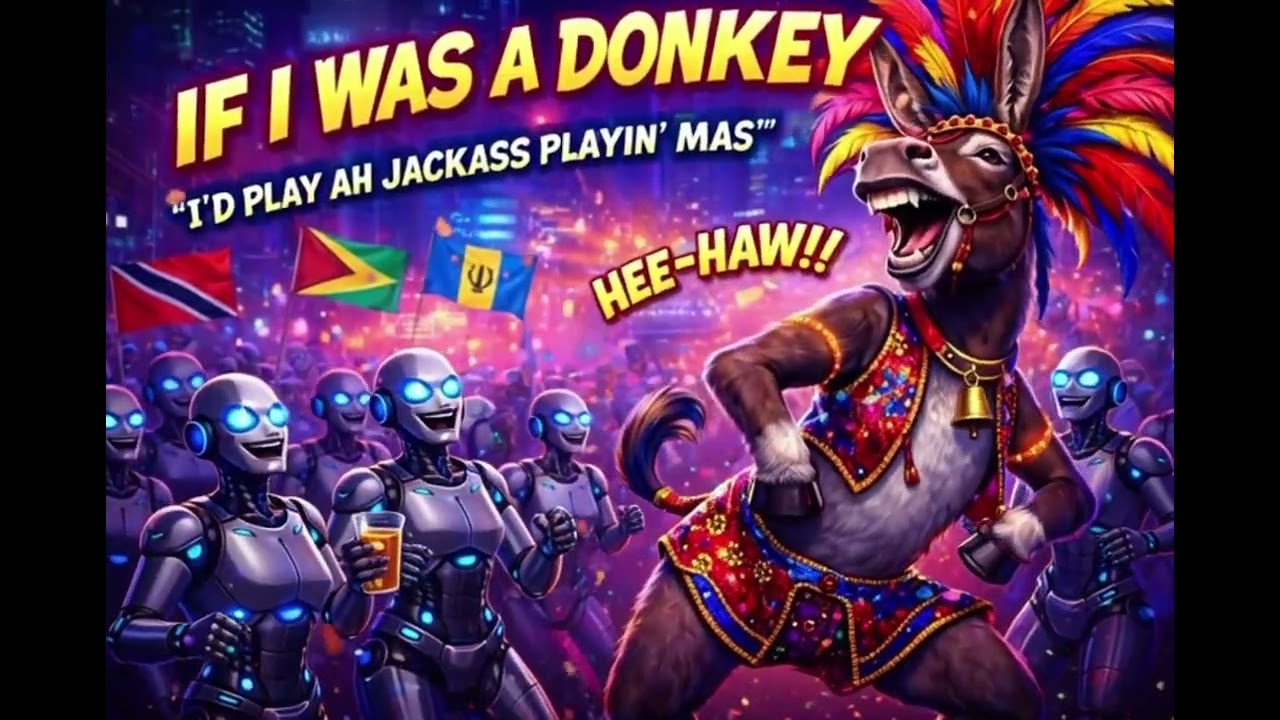 If I was A Donkey (AI retro Future Soca 2026)