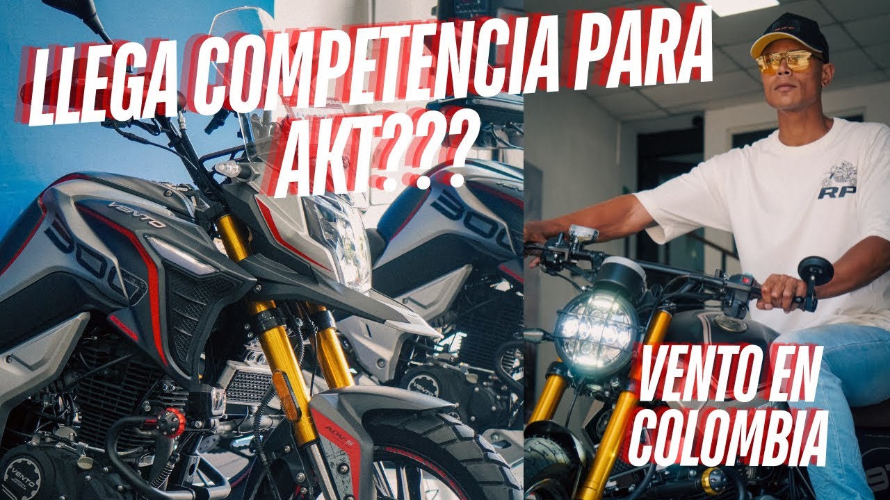 La segunda marca mas vendida en Mexico llega a Colombia VENTO MOTORCYCLES