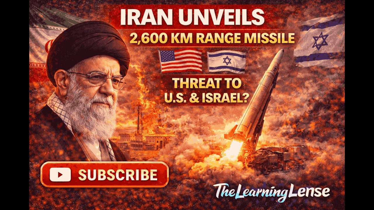 Iran Unveils 2,600km Missile: Power Move or Political Signal?