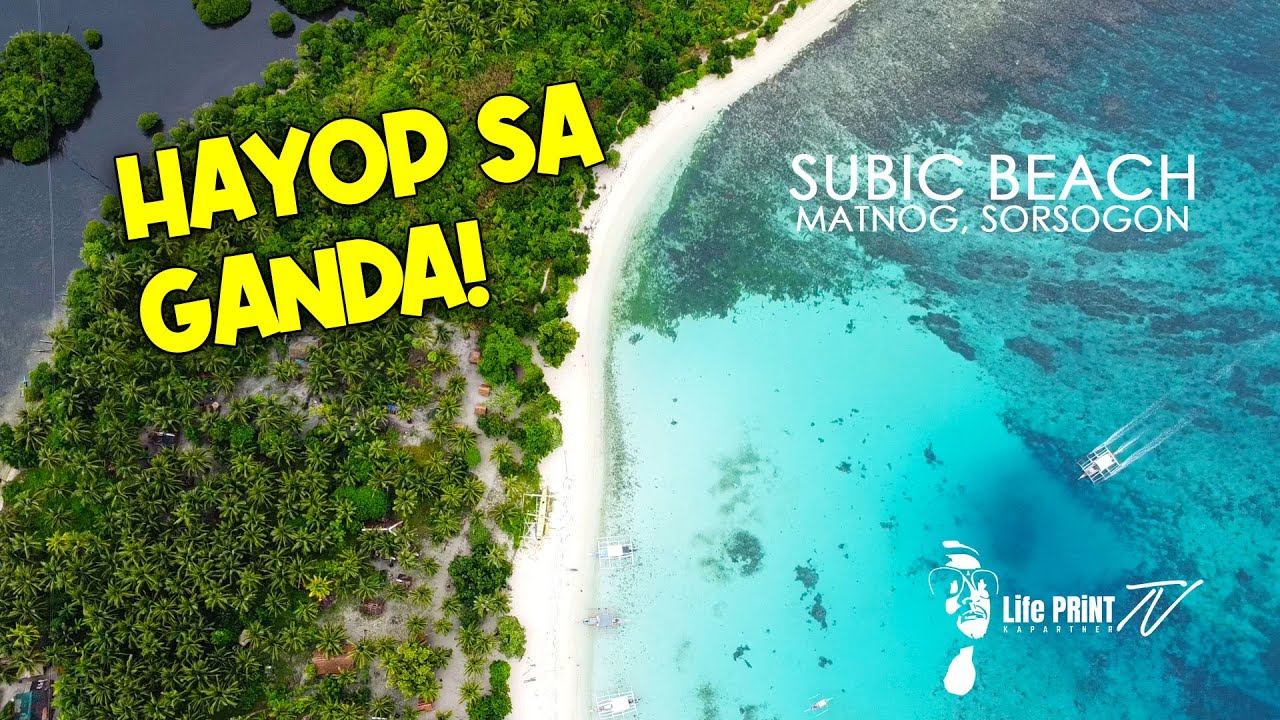 SUBIC BEACH CALINTA-AN ISLAND SORSOGON | GRAND ISLAND HOPPING PART I  Life Print TV | Kuyanolds