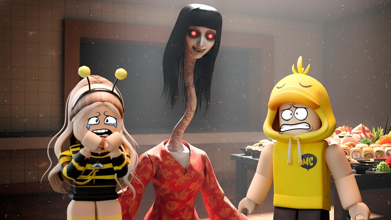 HORROR! Aku Menjual SUSHI Jam 3 PAGI dan dibeli HANTU LEHER PANJANG!!