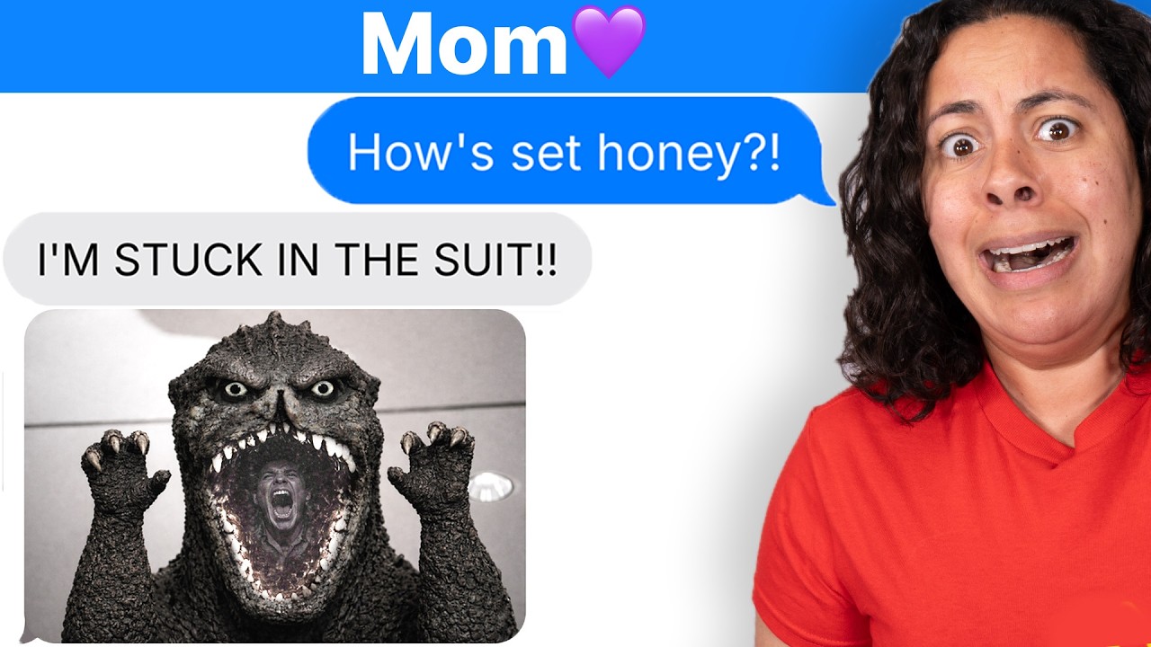 He's TRAPPED In the GODZILLA SUIT on Haunted Movie Set! | The Man in The Suit Textify