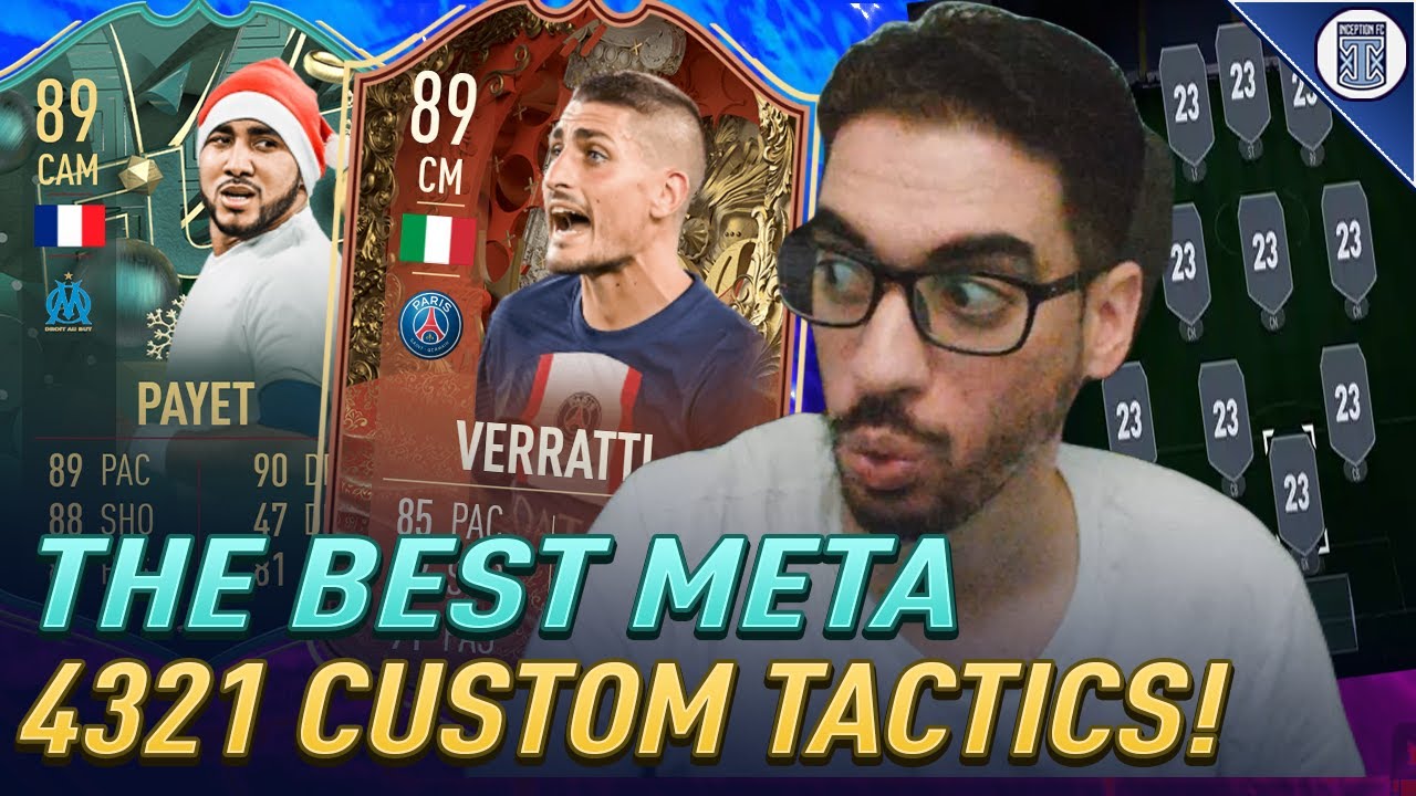 PRO META 4321 FORMATION & CUSTOM TACTICS FOR FIFA 23 ULTIMATE TEAM