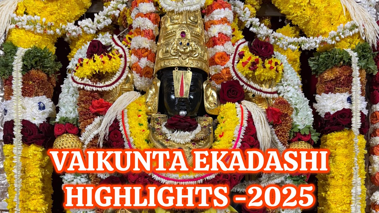 Vaikunta Ekadashi Highlights -2025| Alankara & Aarti | SVT Shree Ananthnagar #vaikuntaekadashi 