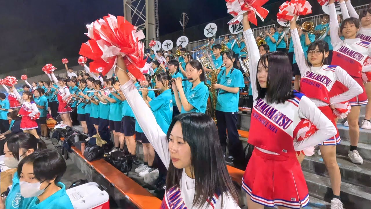 浜松修学舎高校　くふうハヤテベンチャーズ静岡 応援「紅」