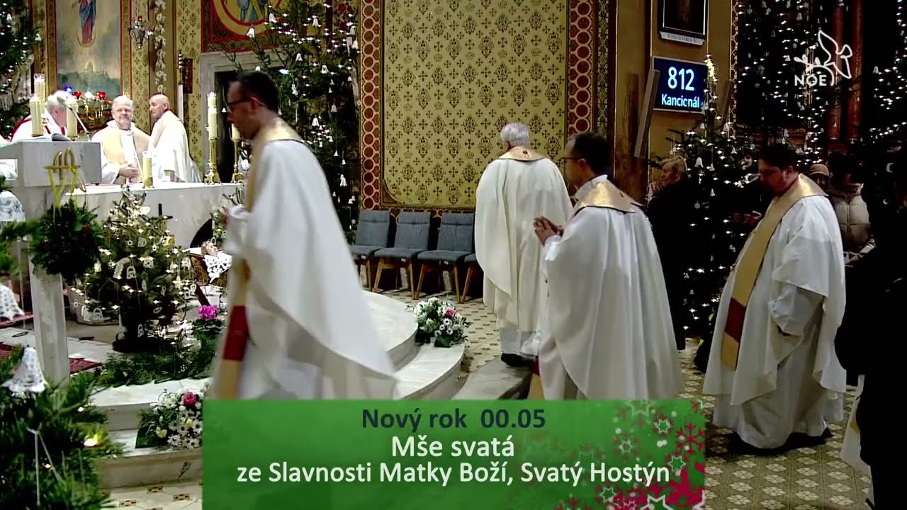 Slavnosti Matky Boží, Panny Marie |  novoroční mše svatá ŽIVĚ na 