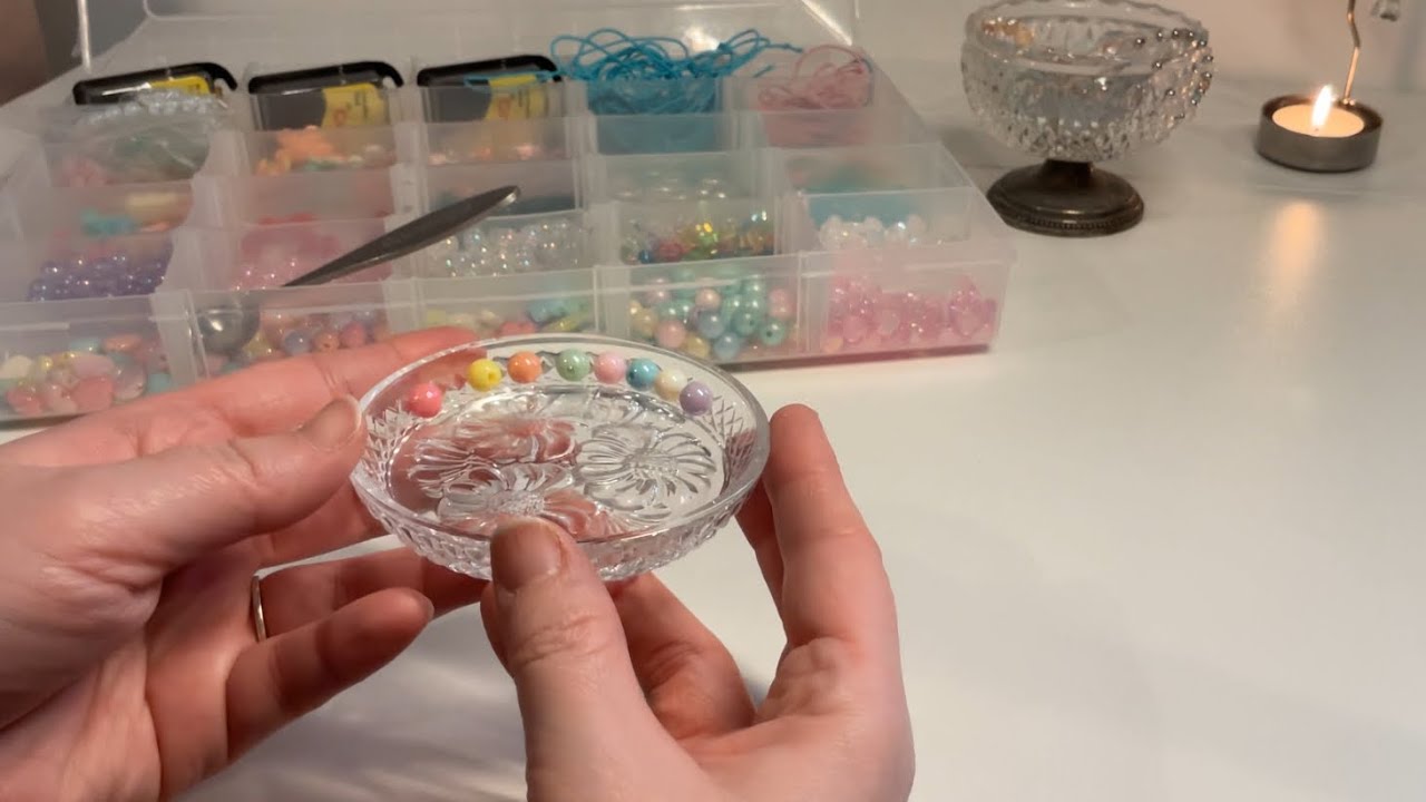 ASMR Bead Collection | Soft Spoken Show and Tell | lo-fi