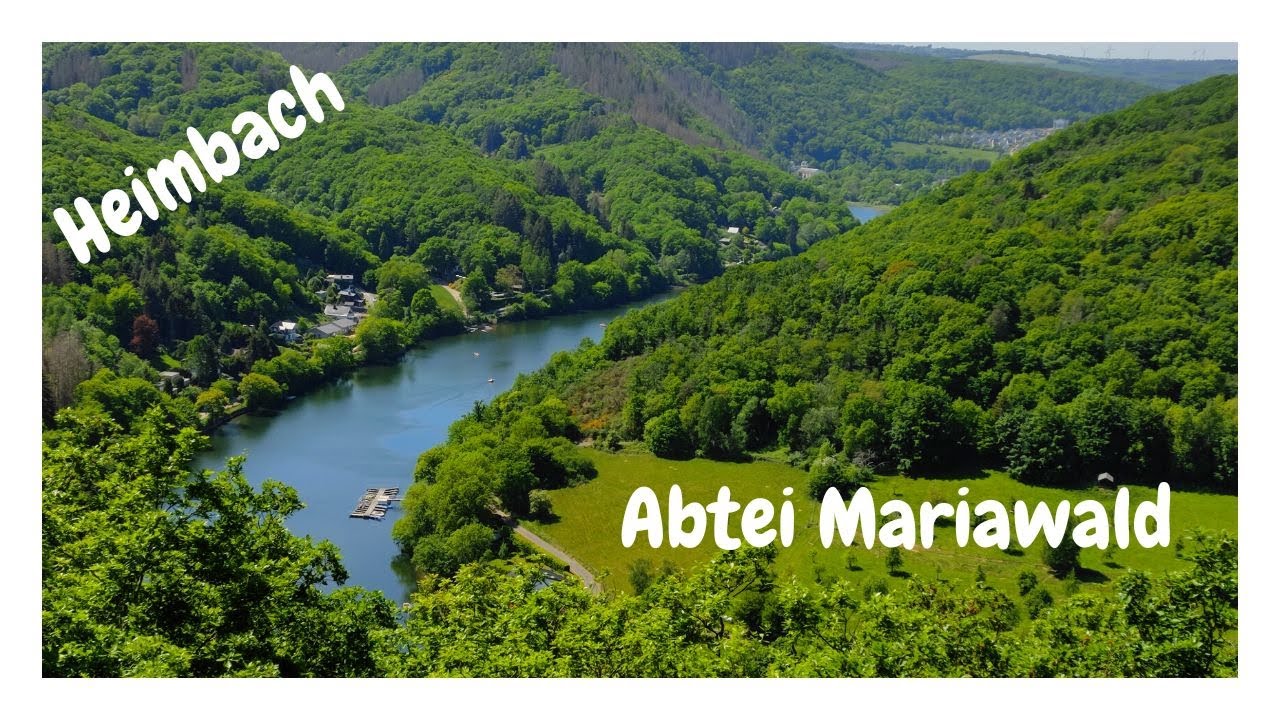 von Heimbach zur Abtei Mariawald - Nationalpark Eifel - Staubecken Heimbach - Wanderung