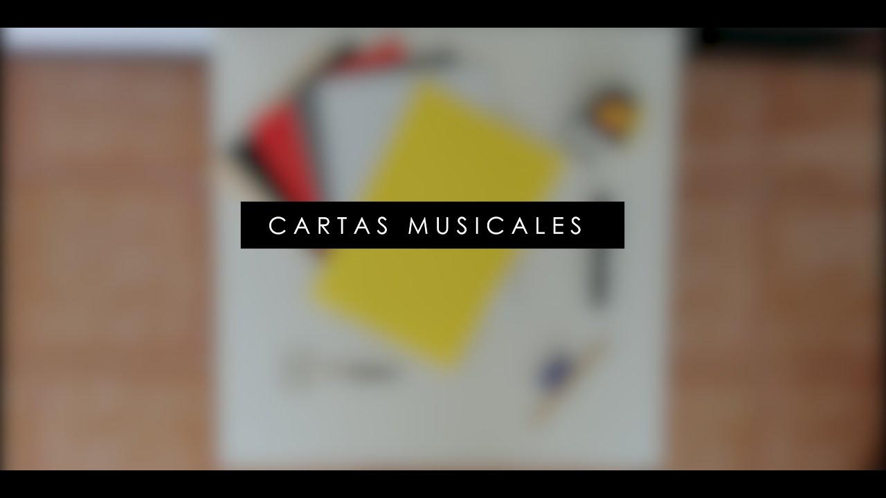 ¡Haz unas CARTAS MUSICALES para JUGAR!