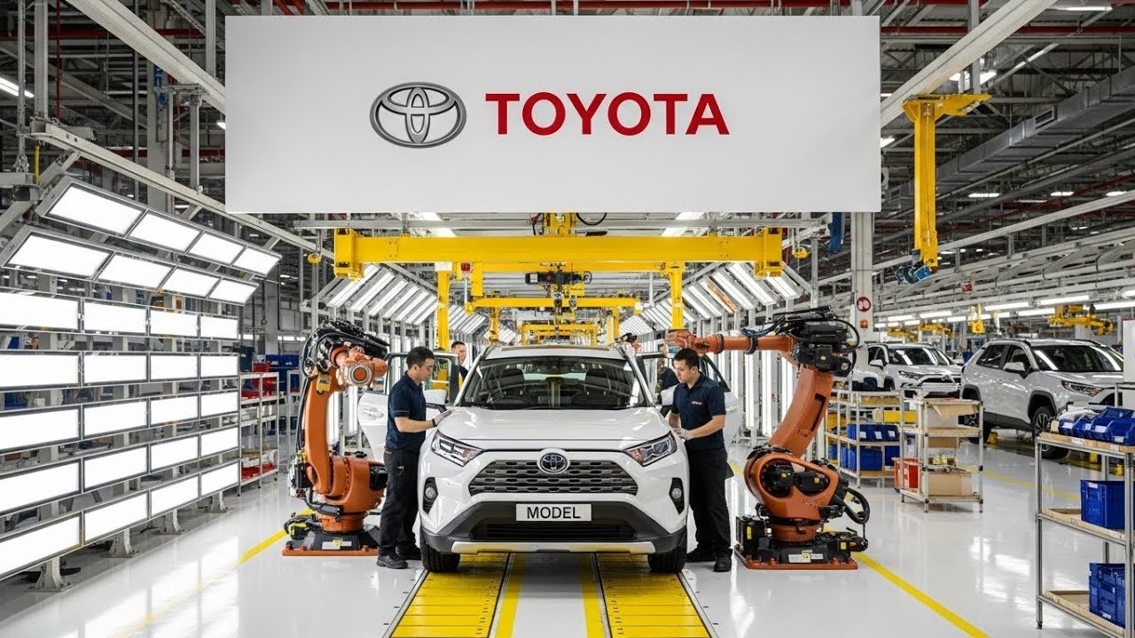 Toyota RAV4 2026: Inside the Precision Assembly Line (Factory Process)