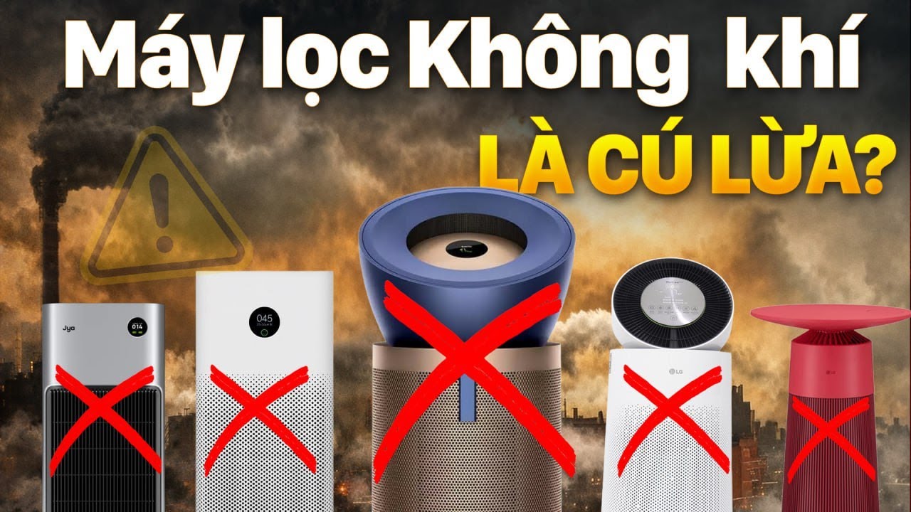 Máy lọc không khí chỉ là cú lừa? Dùng mà nhà vẫn bụi, quá chán