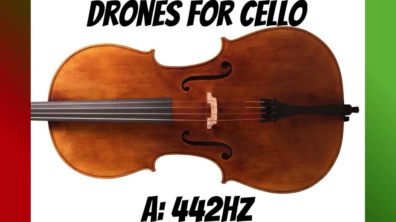 D - Cello Drones (A:442hz)