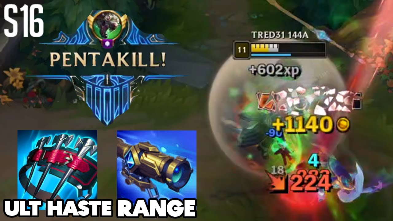 RATIRL New S16 Twitch Build + First Pentakill